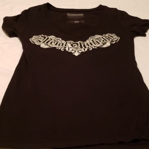 Metal mulisha sugar skull shirt size large